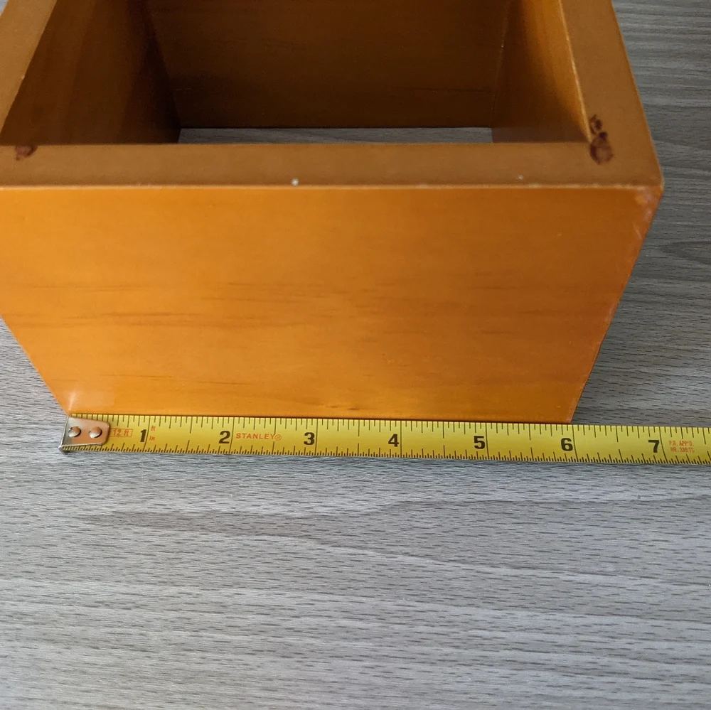 Square Wooden Shadow Box Shelves